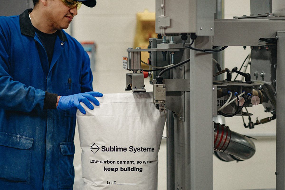 Sublime Engine Sublime Systems Pilots Clean Cement Factory with The Engine’s Public…